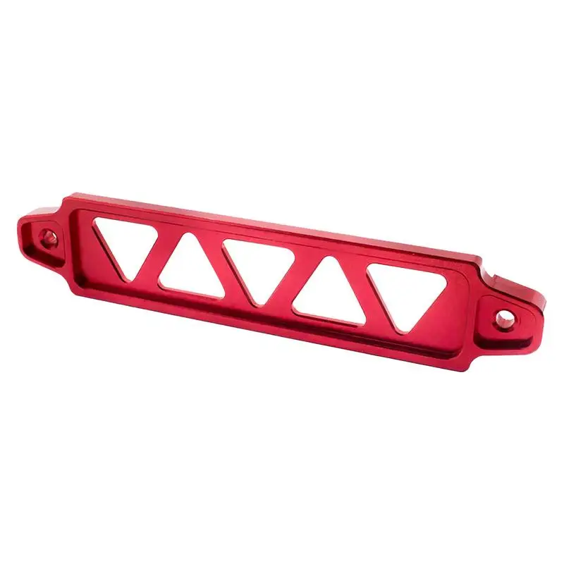 Car Battery Holder Sturdy Battery Rack And Carrier Battery Tray In Bright Red Secure Car Battery Mount Bracket