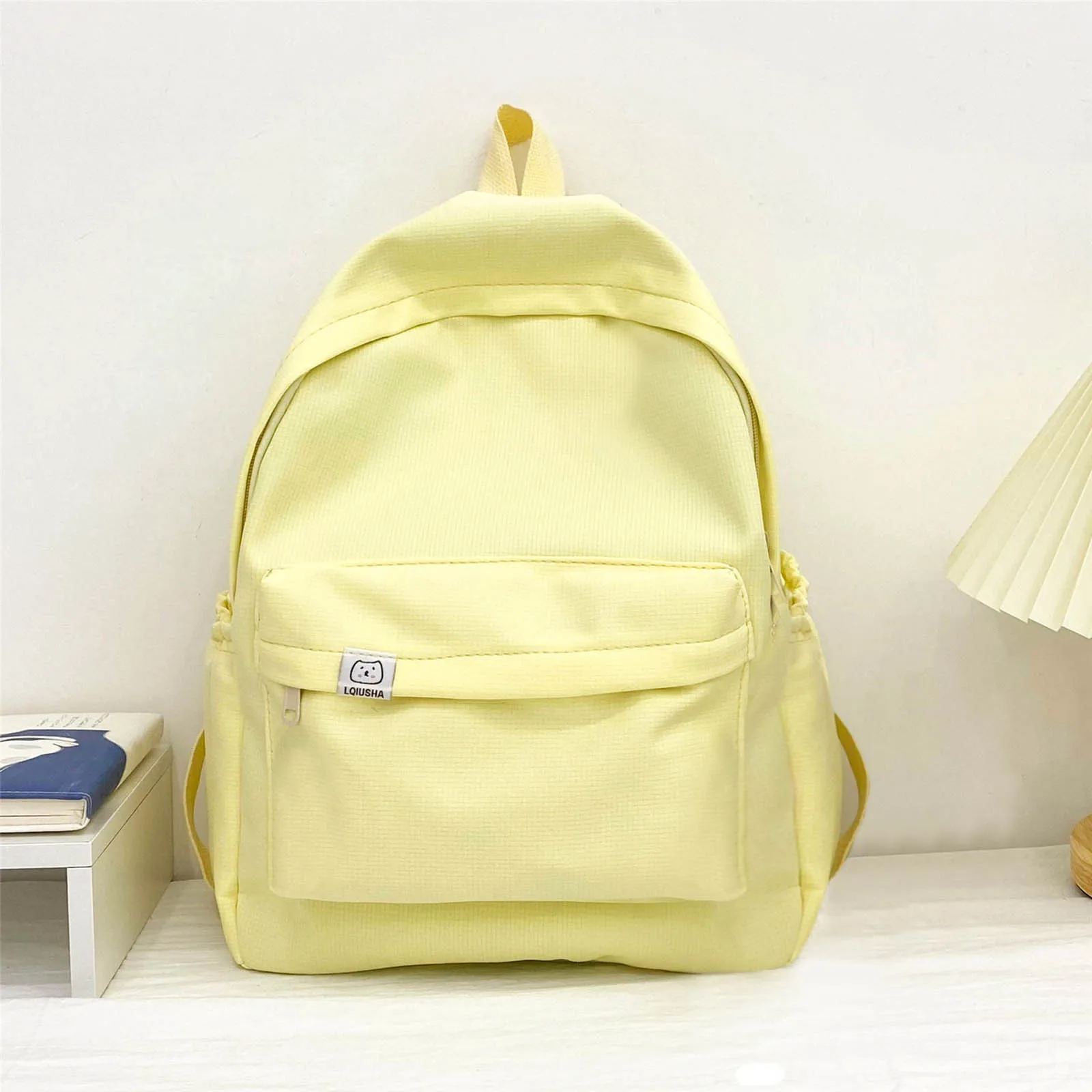 New Female Fashion Lady High Capacity Waterproof College Backpack Trendy Girls Laptop School Bags Cute Girl Travel Book Bag