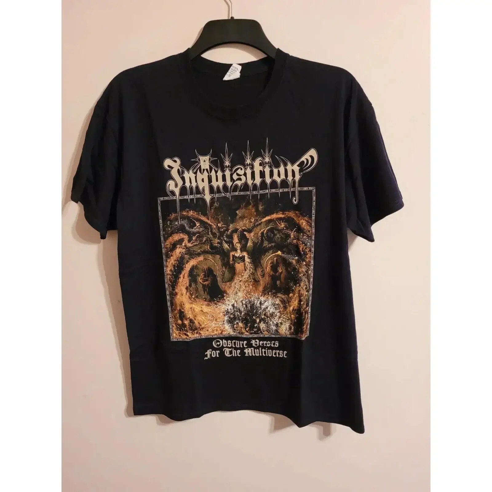 T-SHIRT INQUISITION OBSCURE VERSES FOR THE MULTIVERSE TAILLE L IMMORTAL GORGOROTH