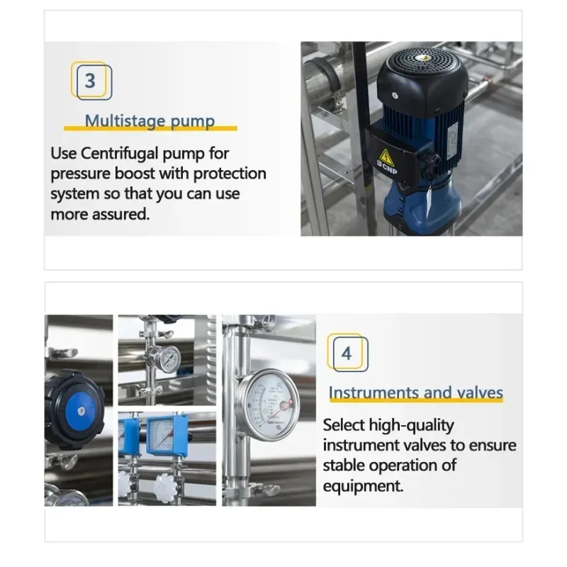 Industrial High-Capacity RO Water Purification System Customizable Reverse Osmosis Equipment for Water Treatment