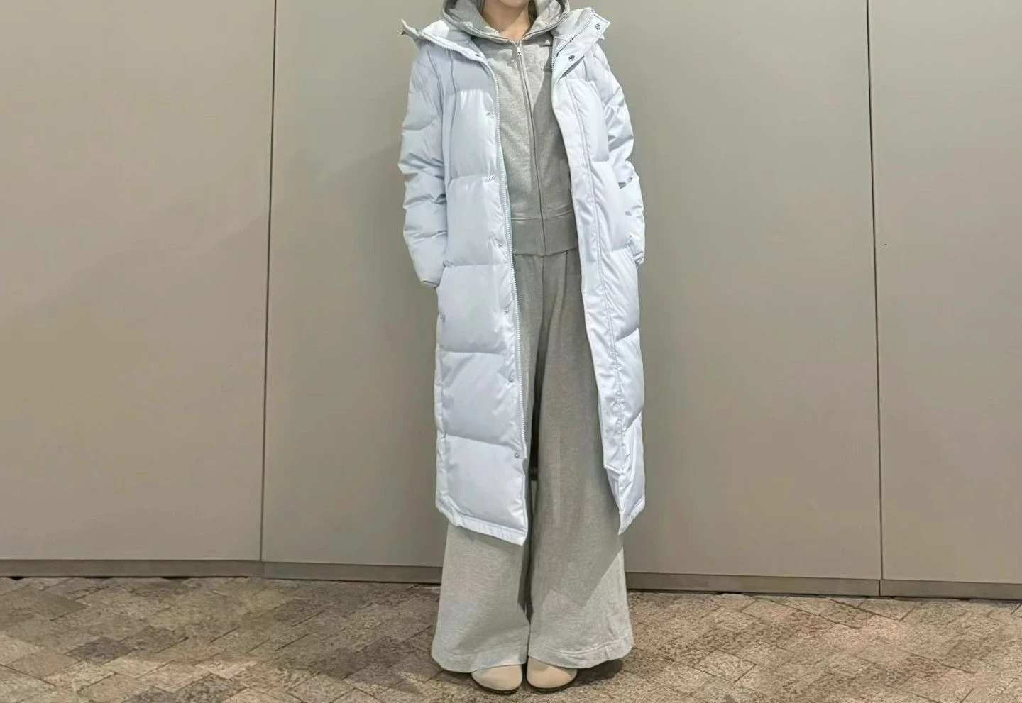 سترة نسائية قطنية متوسطة الطول فوق الركبة 2025 معطف شتوي جديد فضفاض سميك من القطن #5