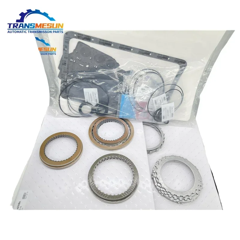 Transmesun gear box repair kit A650E;35-50LE transmission main rebuild kit for Toyo.ta includes Friction plate; Steel plate kit