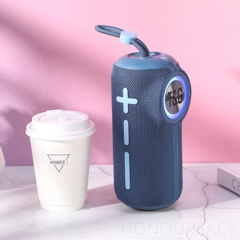 

Fashion Portable Bluetooth Speaker Wireless Subwoofer Column Mini Bass FM TF BT Music Play For Android IOS Smart Phone PC Laptop