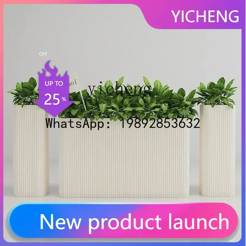 

Железный цветочный ящик для ресторана, уличная клумба, подвесная перегородка для балкона, ограждение, зеленые ящики для кофейни, для внутреннего и уличного использования, для двора