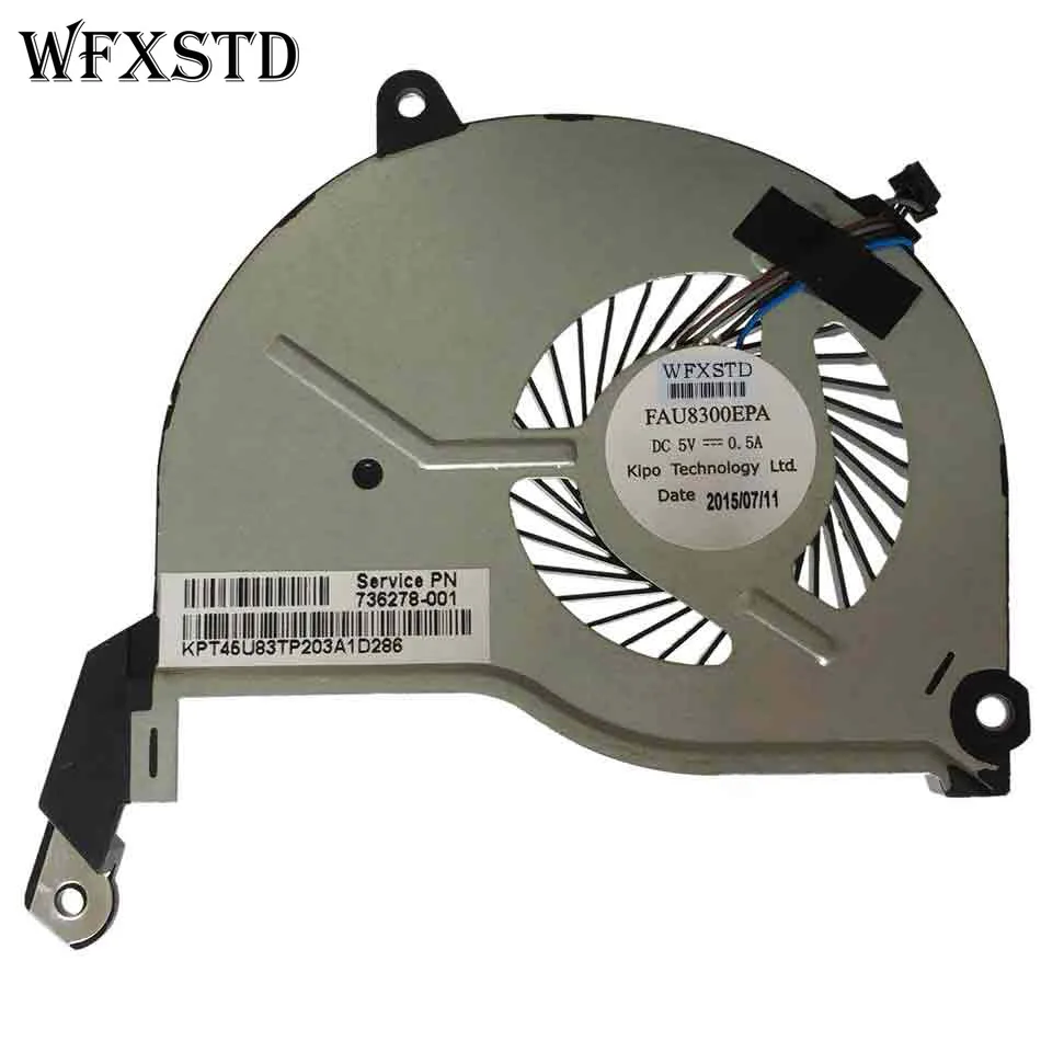 New CPU Cooling fan(4PIN)for HP Pavilion 15-N 14-n TPN-Q130 Q129 Q131 Q132 15-n066us 15.6