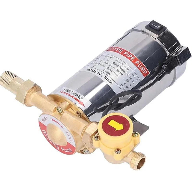 110V/220V 100W 150W 280W Water Pressure Booster Pump Water Flow Booster  for Household Shower with Flow Switch