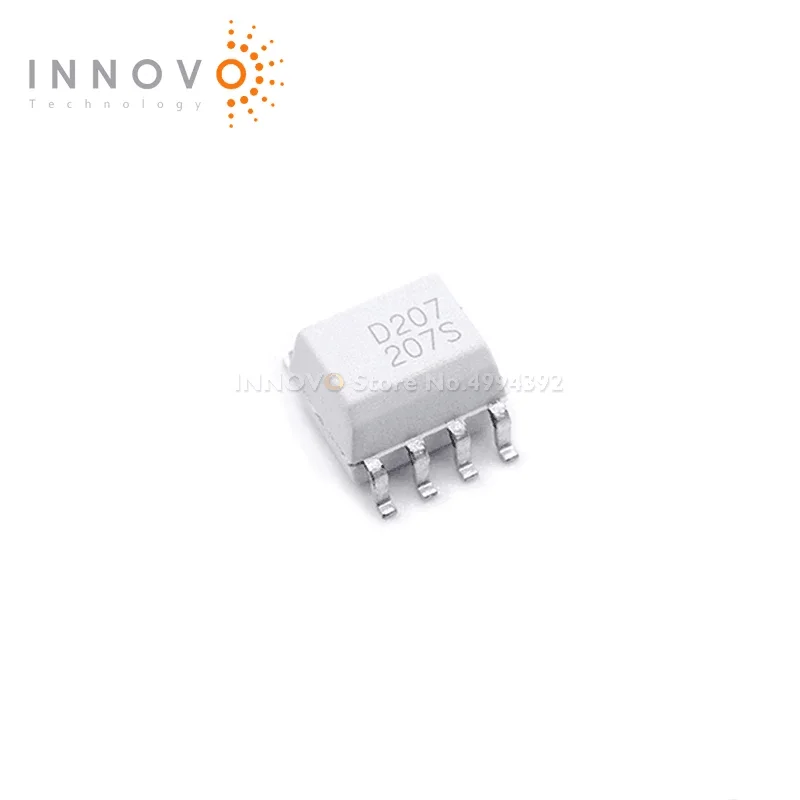 10PCS/LOT MOCD207R2M MOCD207 D207 Optoisolator Transistor Output 2500Vrms 2 Channel 8-SOIC New original