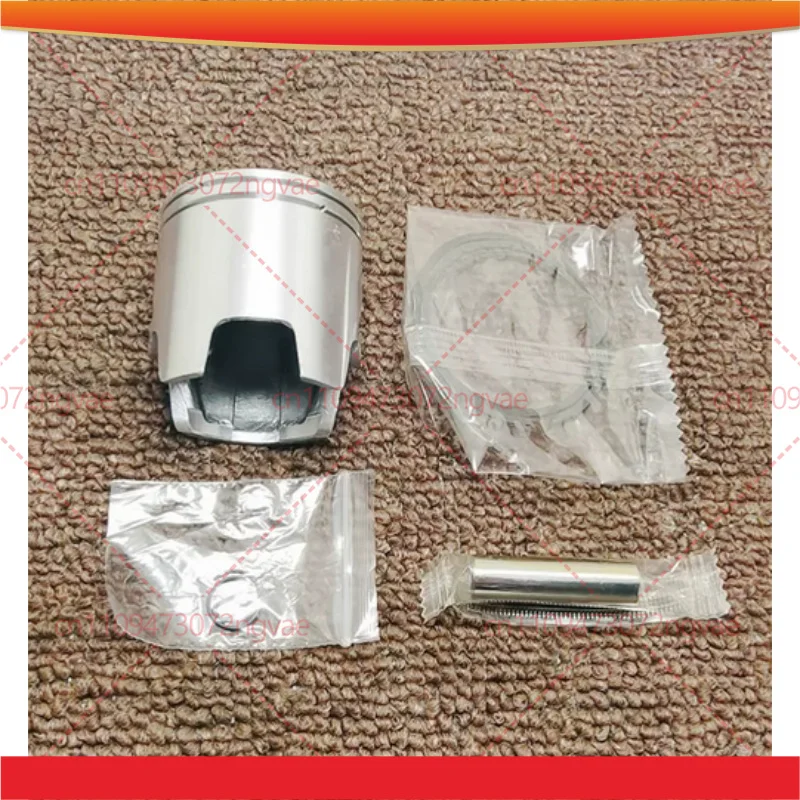 

2 Stroke Piston Assembly 47.6mm Single Ring for Yamaha JOG50 ZR50 3KJ Modified Scooter Power Tool Accessories