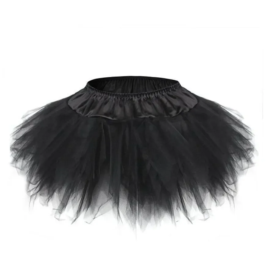 

Adult Female Layered Tutu Mini Skirt Sexy Women Multilayer Mesh Tulle Showgirl Party Dance Skirts Pettiskirt Corset Costume