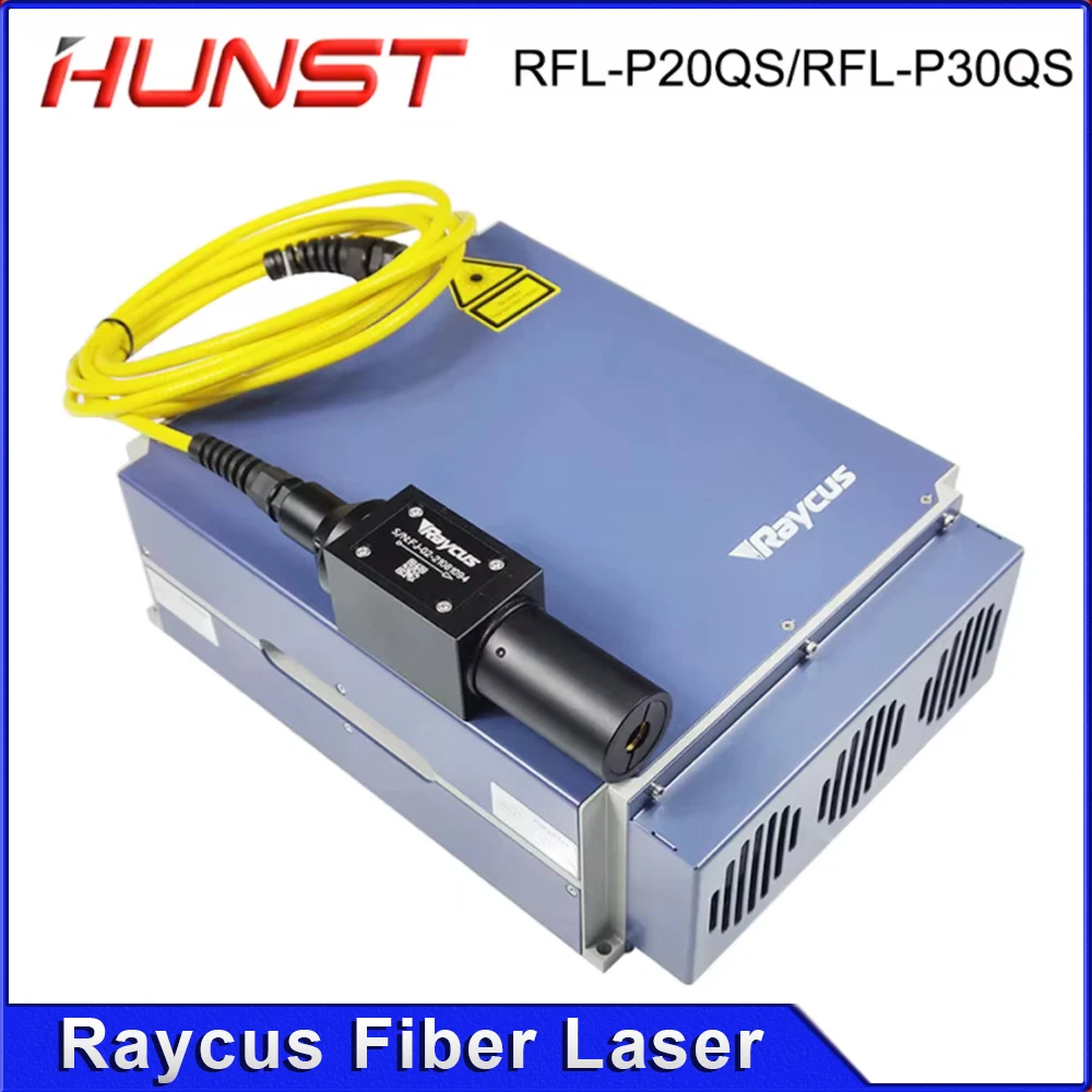 Hunst RFL-P20QS/30QS Raycus 20W 30W Q-switched Pulse Fiber Laser Source 1064nm Module for Metal Marking and Engraving Machine