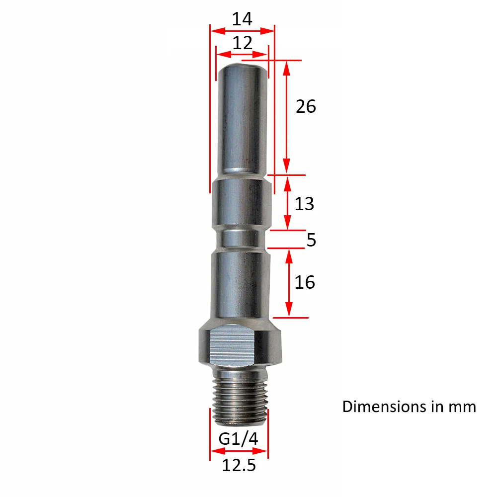 Snow Foam Lance Adapter Foam Gun Fitting for Nilfisk-Kew Alto WAP IPC Portotecnica Professional High Pressure Washers