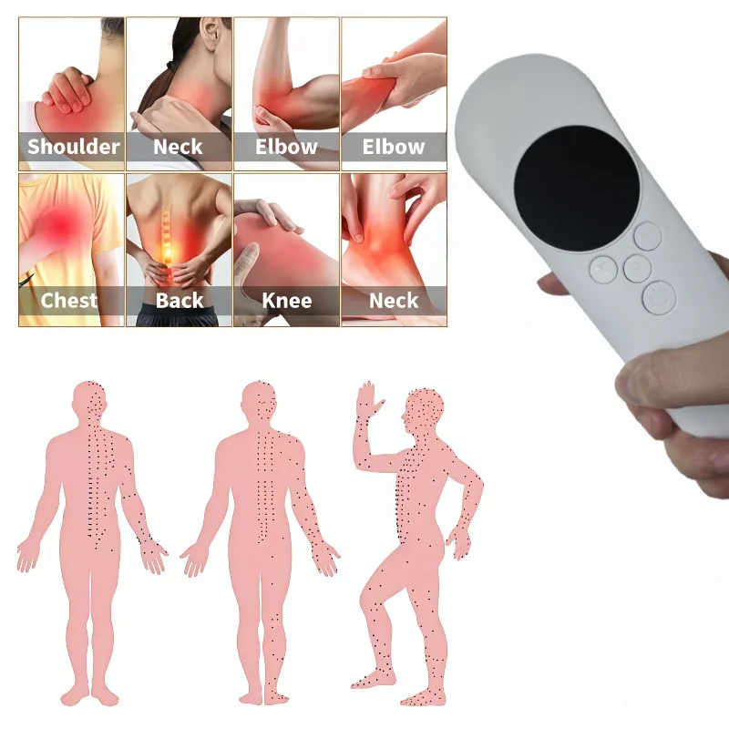 

Bcure Cold Laser Pain Therapy Frozen Shoulder Medicine LLLT Muscle Reliever and Sciatica Infrared Light Therapy Knee Pain Relief