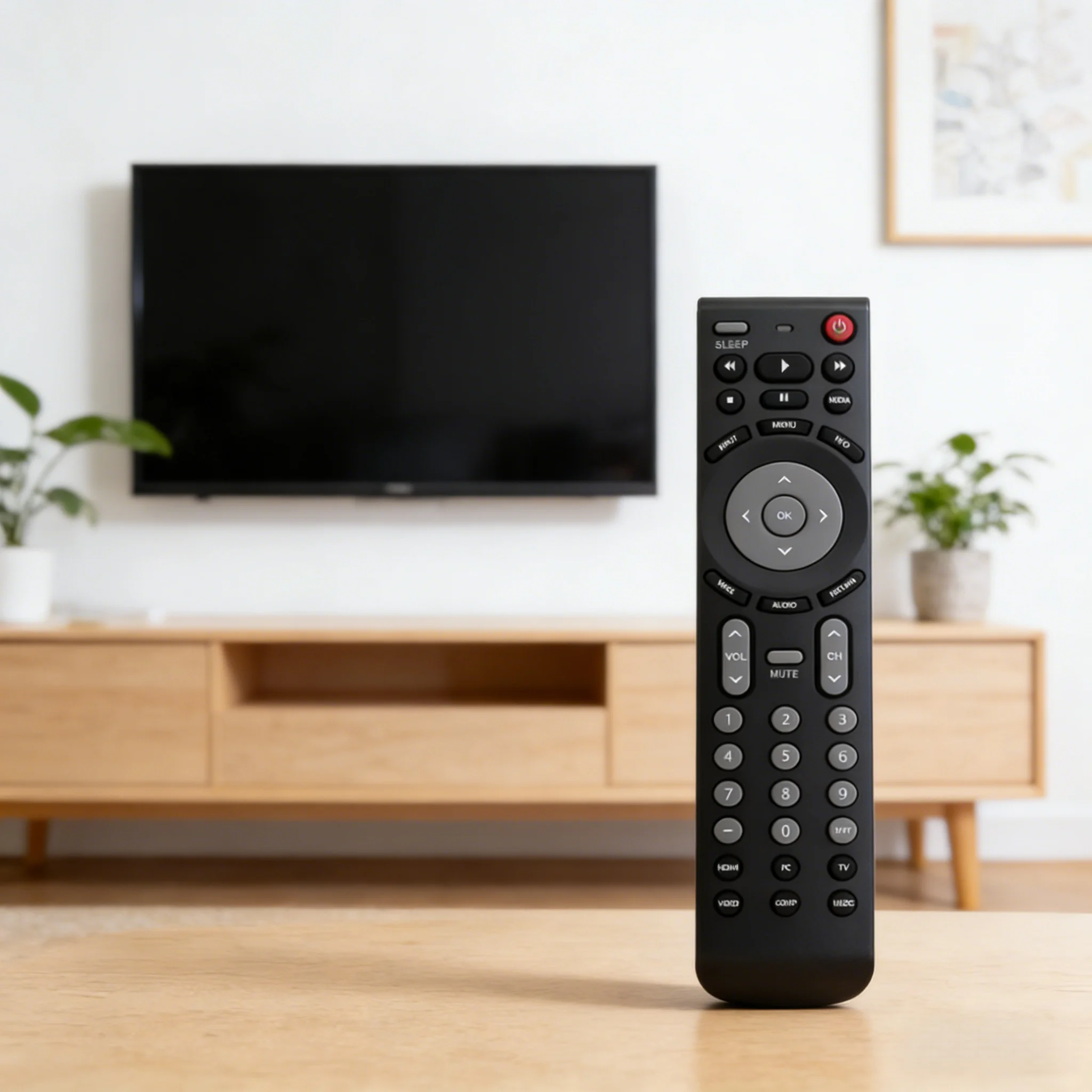 

High Quality RMT-JR01 Replacement Remote for JVC TV, Sensitive Buttons & Stable Signal