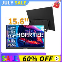 HGFRTEE 15.6inch Portable Monitor FHD-IPS Panel Second Screen for Laptop Gaming Extended Display with Type C HDMI
