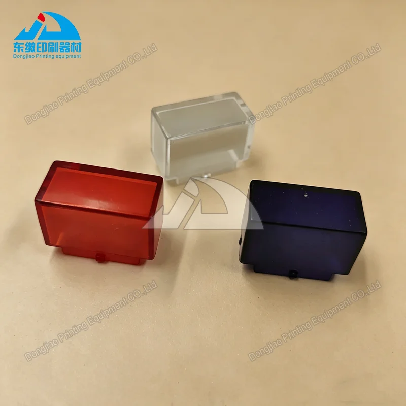 

10 Piece/Bag Red Button Hood for Roland 20x10x15mm Offset Printing Machinery Spare Parts Blue Button White Button