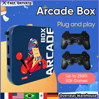 Arcade Box Game Console Classic Retro Games Console 4K HD Video Game Console Projector Monitor Home Gifts 64G 256G Gifts For Man