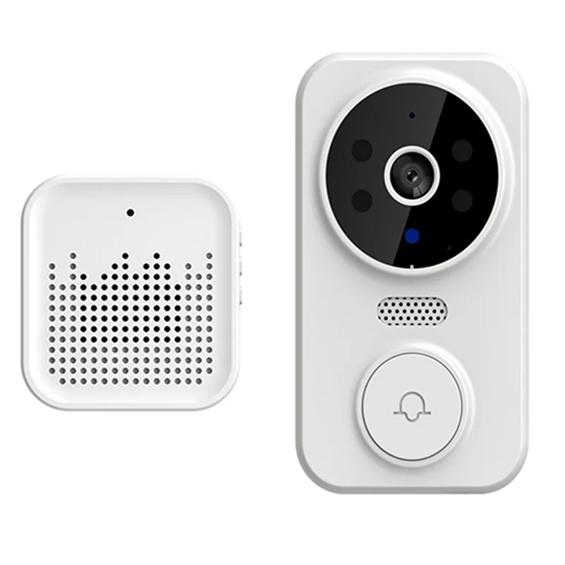 Video Doorbell Smart Doorbell Wireless Remote Video Doorbell Intelligent Visual Doorbell 2.4Ghz WiFi