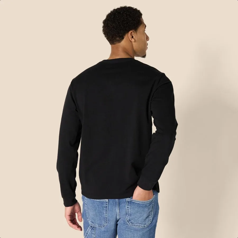 Men's Heavyweight Relaxed Fit Long Sleeve TShirt
