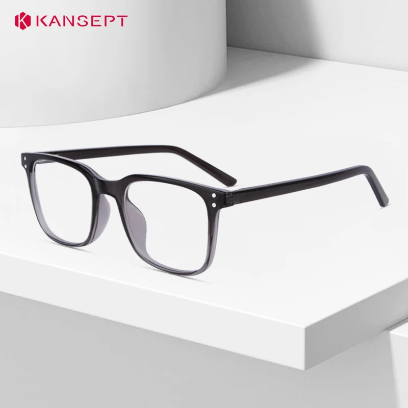 

KANSEPT Myopia Glasses Man Prescription Eyeglasses Women's Eyeglass Frame Reading Glass Transparent Eyepieces Blue Light Lenses