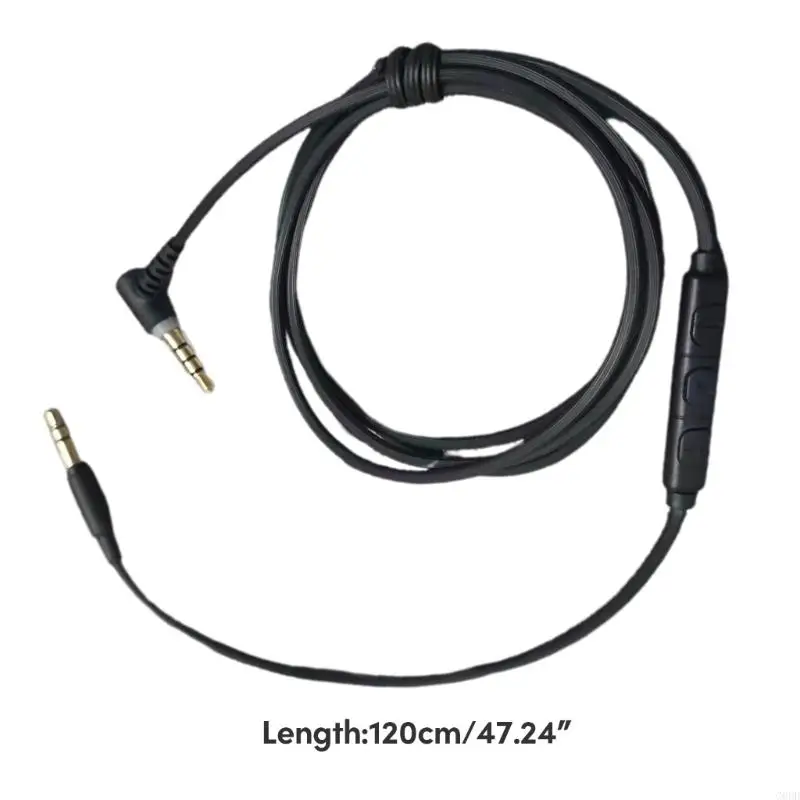 G6DD niezawodne przewód zestawu słuchawkowego 3,5 mm dla drutu zestawu słuchawkowego 1000xm3/xm4/xm5 mikrofonem