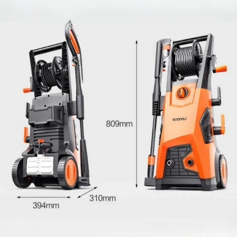 2100W high-pressure water gun for high-pressure car washing machine powerful floor washing scroll for household car washing