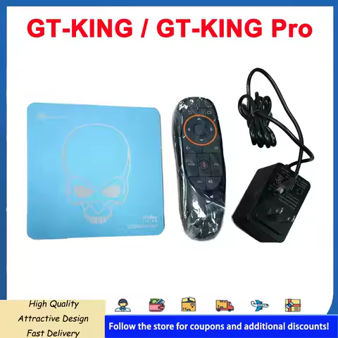 BEELINK GT-King Pro TV Box HiFi Set Top Box GT-King TV Box STB IPSTB IPTV S922X-H Dolby Audio DTS Listen 4K UHD HDMI 3D Video