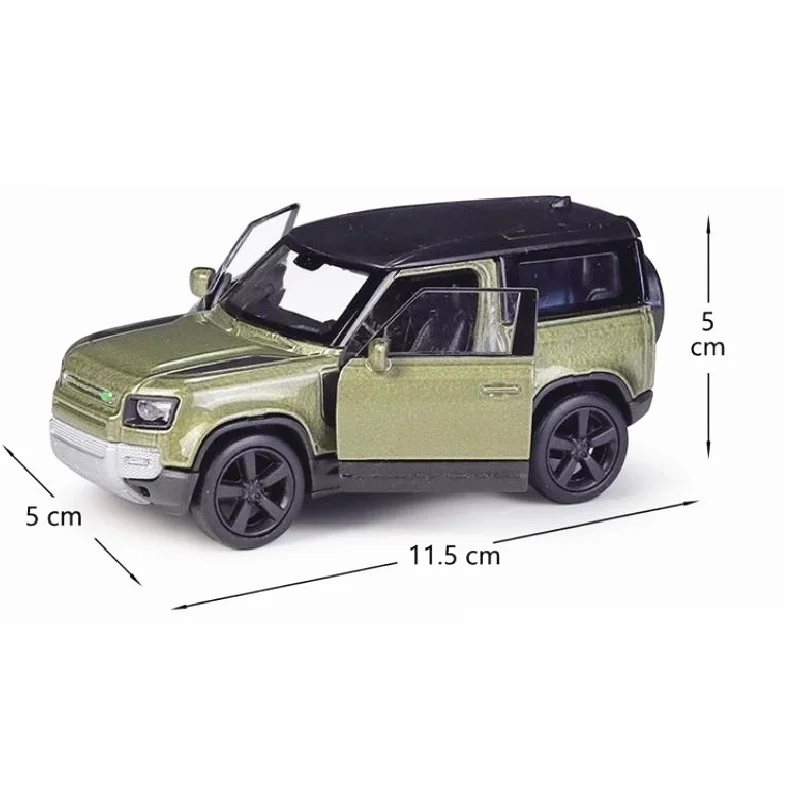 Welly 1:36 Land Ro-ver Defender SUV Alloy Simulation Model Car