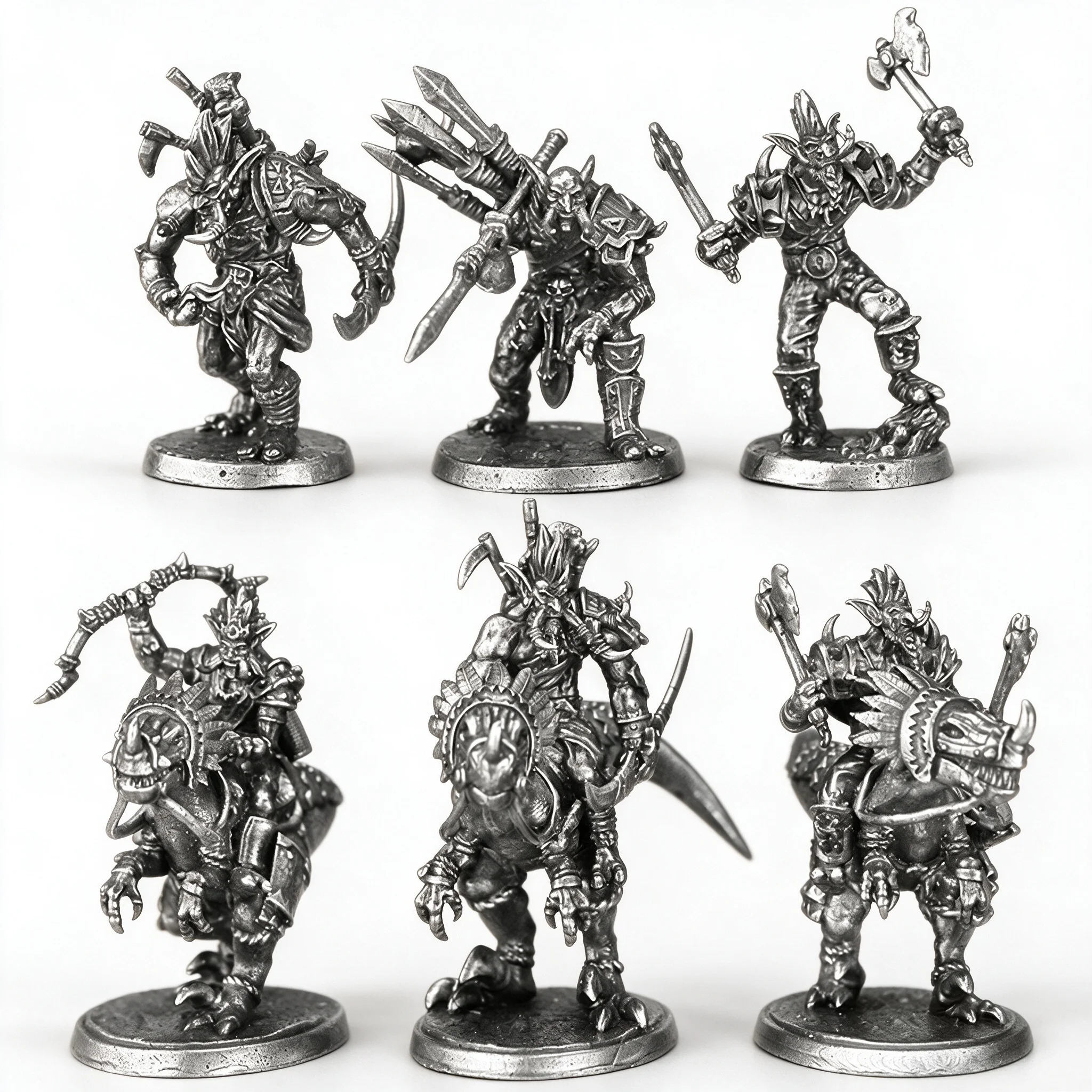 Cupronickel Metal Retro Soldier Statue Mini Tabletop Decorative Figurine Home Office Art Ornament Collection