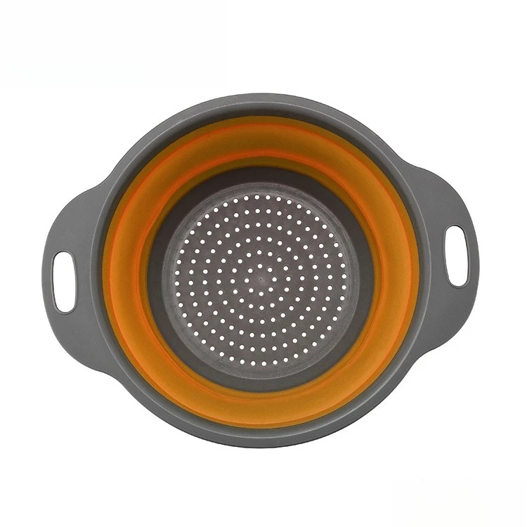 

Складная сливная корзина Круглая телескопическая складная корзина для фруктов