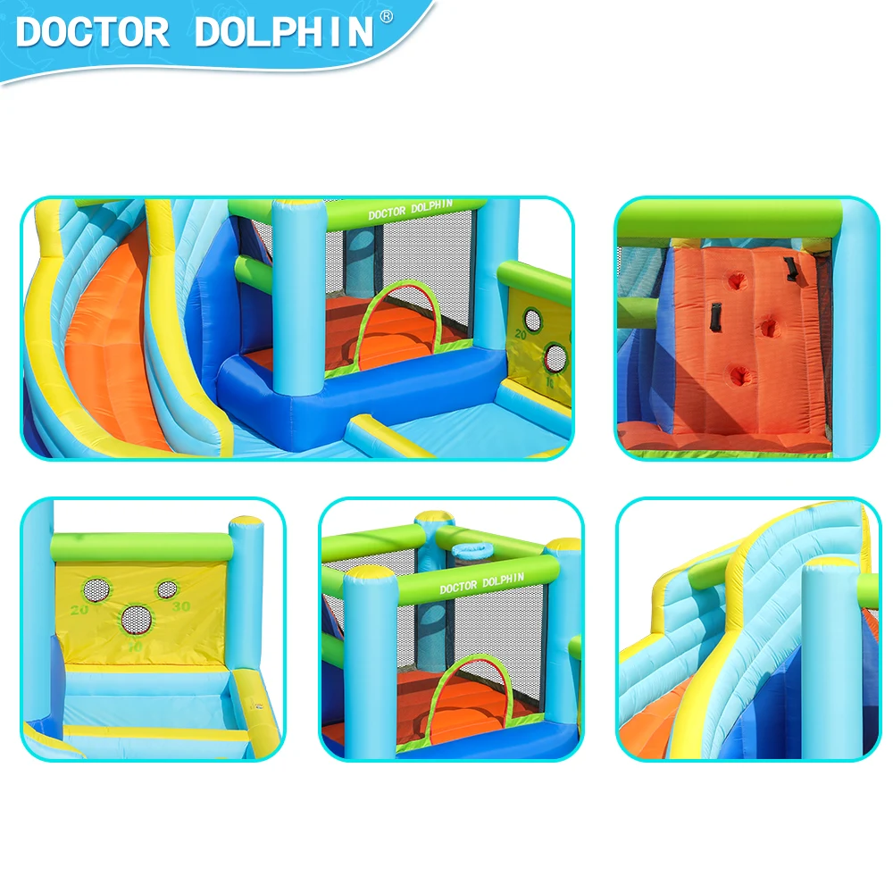 Wholesale Inflatable Bounce House With Air Blower Kids Modern Inflatable Bounce Castle Family Inflatable Bouncy Castle For Sale