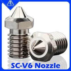 Mellow DIY High Precision 3D Printer SC-V6 Plated Copper Nozzle Durable Reduce Stick For Nozzles M6 V6 Dragon Hotend Prusa Voron