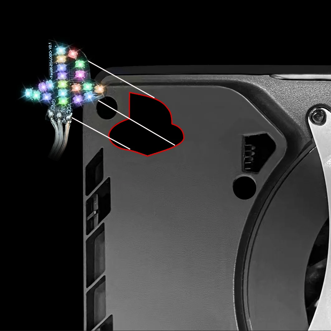 RGBムードライト 音楽同期機能付き 400種類以上の照明効 - Gaming Console Logo のレビューと価格