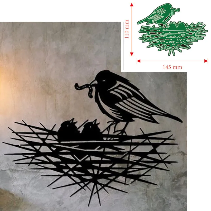 Metal Cutting Dies animal bird Decoration Scrapbook Paper Craft Knife Mould Blade Punch Stencils