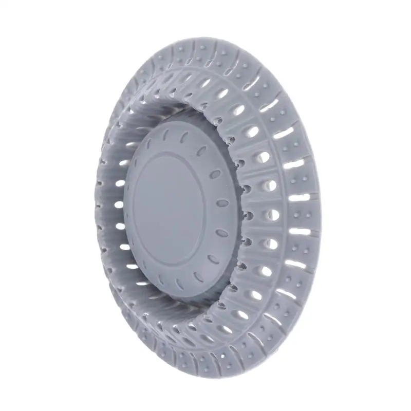New Silicone Sink Drain Filter Hair Catcher Anti Clog Flexible Mesh Stopper For Bathroom Bathtub Kitchen Sink Waste Pipe Block