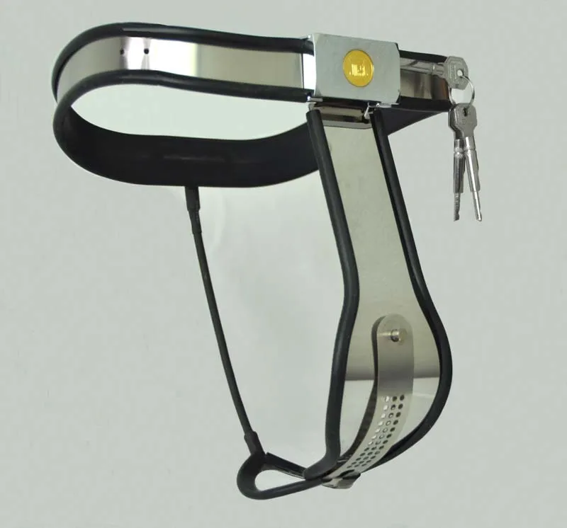 Nuovo modello femminile T curva regolabile in vita cintura di castità in acciaio inossidabile dispositivo previene la masturbazione difetto foro giocattolo del sesso Bdsm