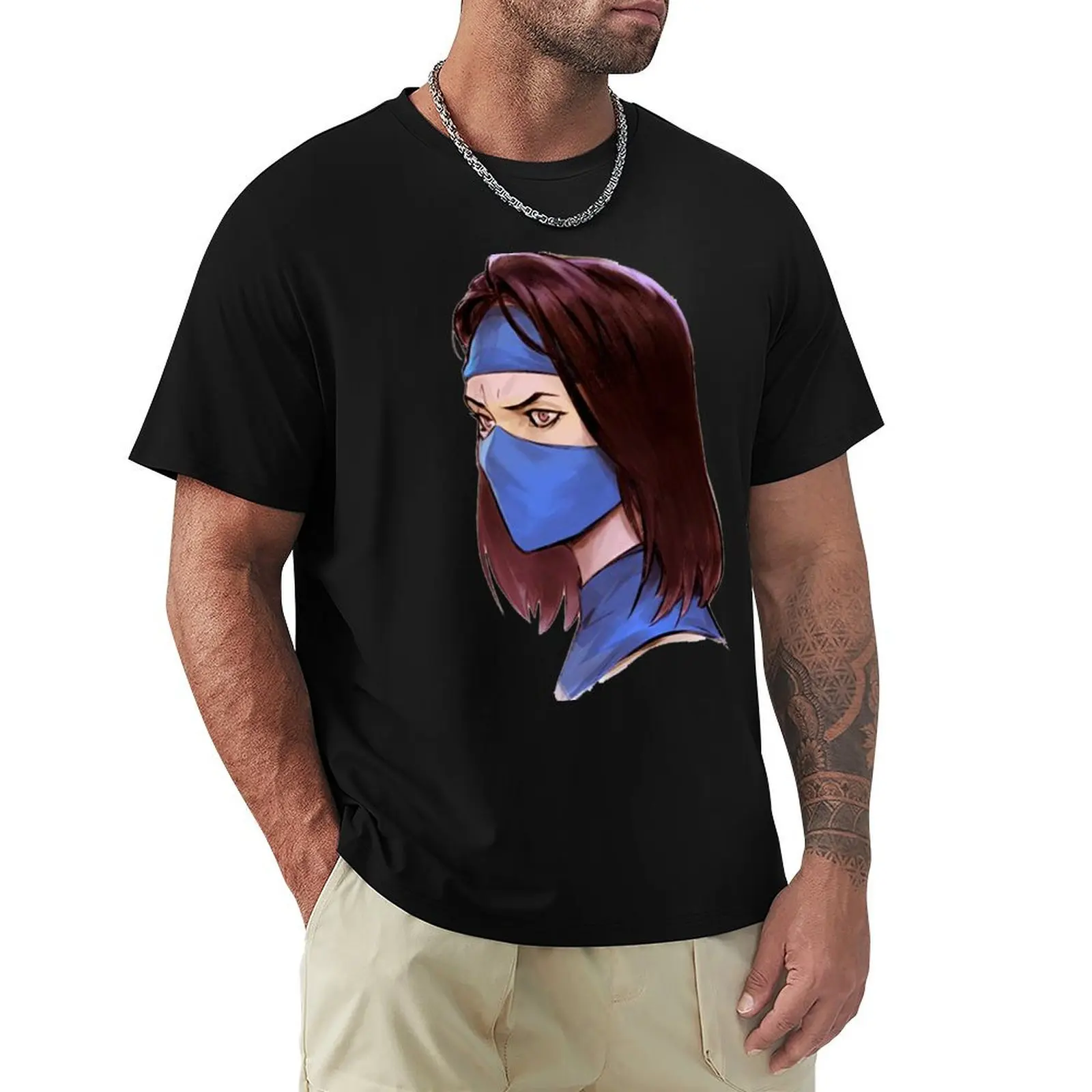

Mortal Kombat Simple Kitana T-Shirt essential t shirt sweat mens graphic t-shirts pack