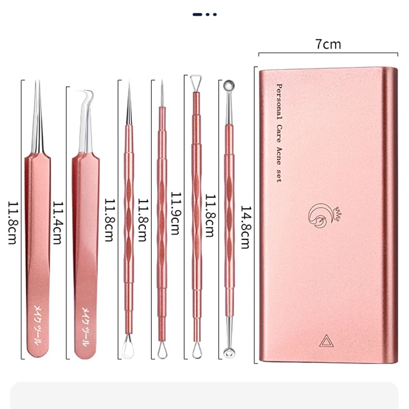 Professional tool for picking acne cells, ultra-fine acne needle, blackhead needle, scraping and closing needle