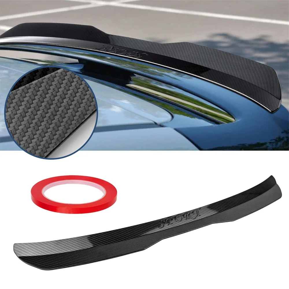 

Спойлер, задний спойлер на крышу, крыло, декоративные полоски из АБС-пластика, подходят для хэтчбека, универсальный автомобильный спойлер на заднюю крышу, спойлер для губ, крыло