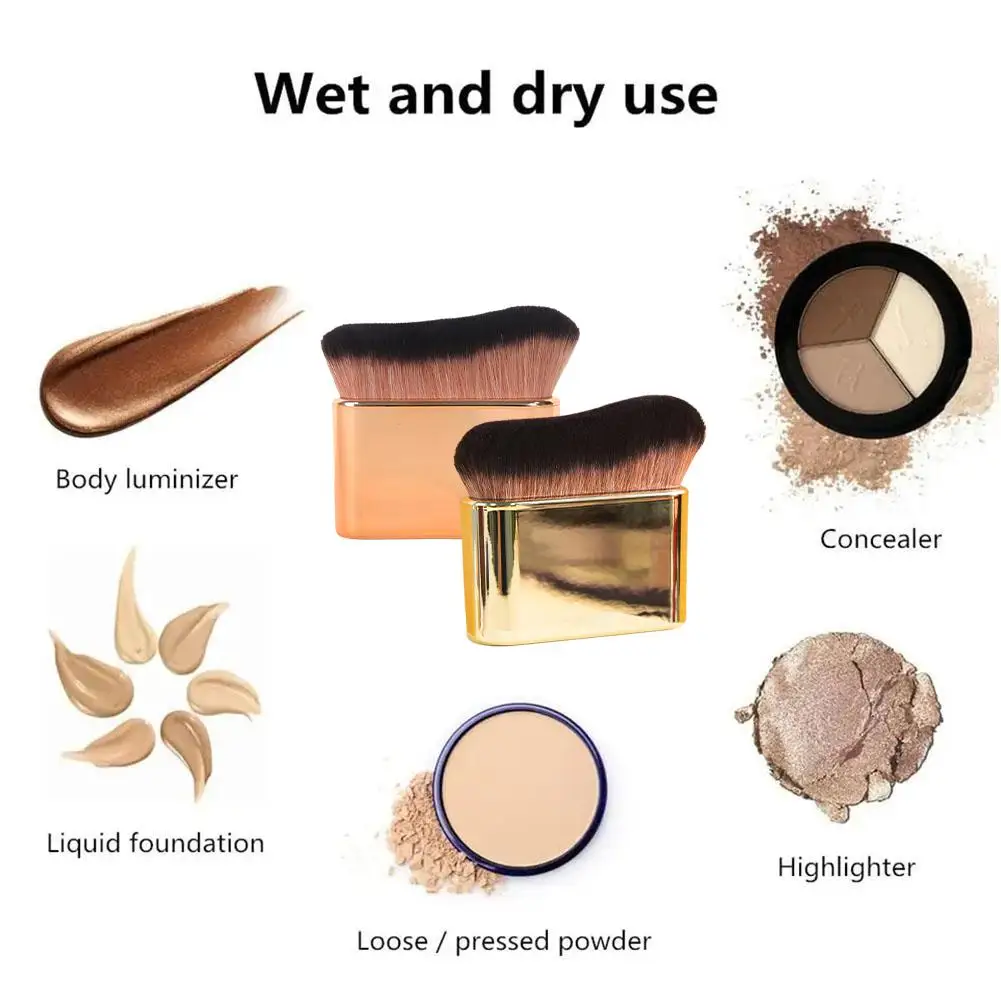 Nieuwe Magische Make-Up Borstel Schoonheid Poeder Gezicht Blush Borstels Cosmetica Grote Borstel Draagbare Foundation Professionele Make-Up Zachte V4p0