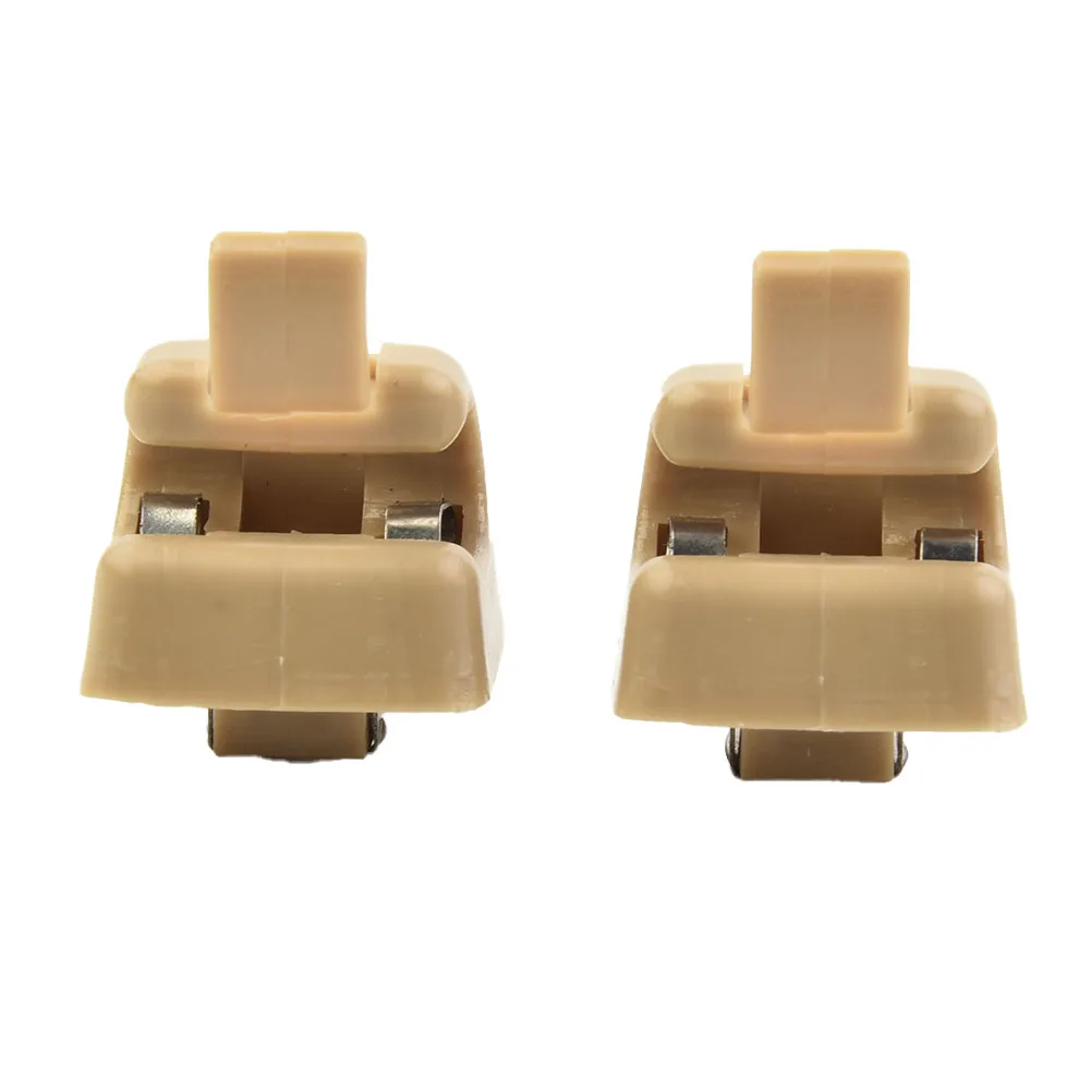 Sun Visor Buckle Sunshade Fittings Replacement Visor Clip Avoid Sctraching Beautiful Appearance Simple Operation