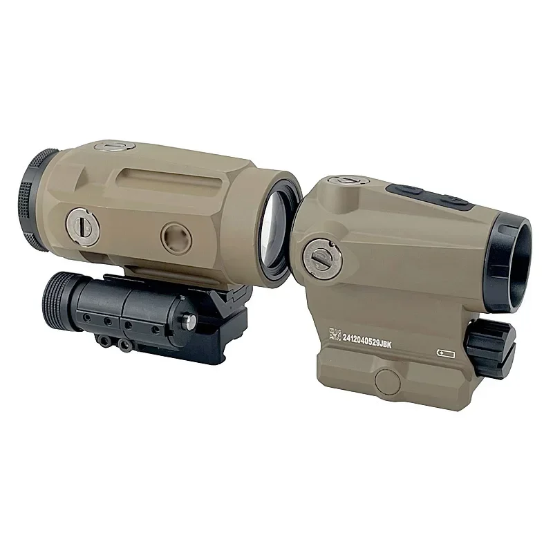 مجموعة مكبرة تكتيكية R5 XDR ريد دوت + J5 5x - حامل بزر ضغط لصيد السكك الحديدية Picatinny مقاس 20 مم