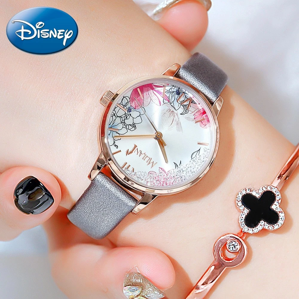 Disney Mulan Heroine Mulan Ball 30mm Dial Retro Student Waterproof Quartz Watch Gift for Children