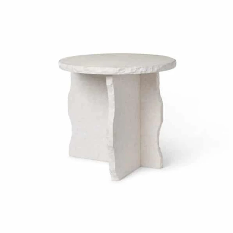 stone split sides limestone table handcraft nordic side end set modern marble coffee table