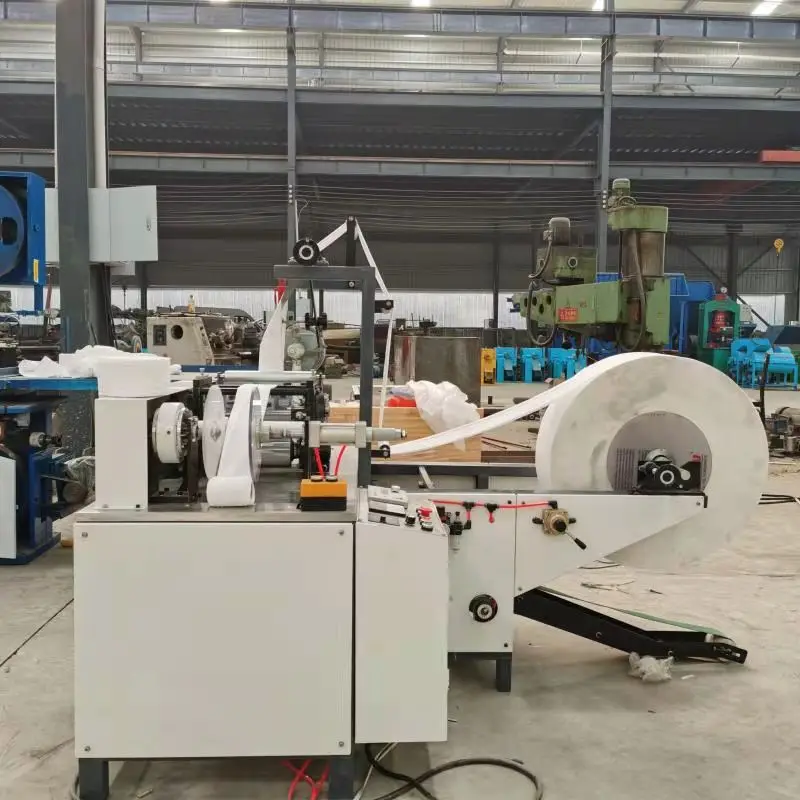 (2026) Factory Price Automatic Face Towel Machine Italy Cotton Terry Facial Towel Roll Making Machine