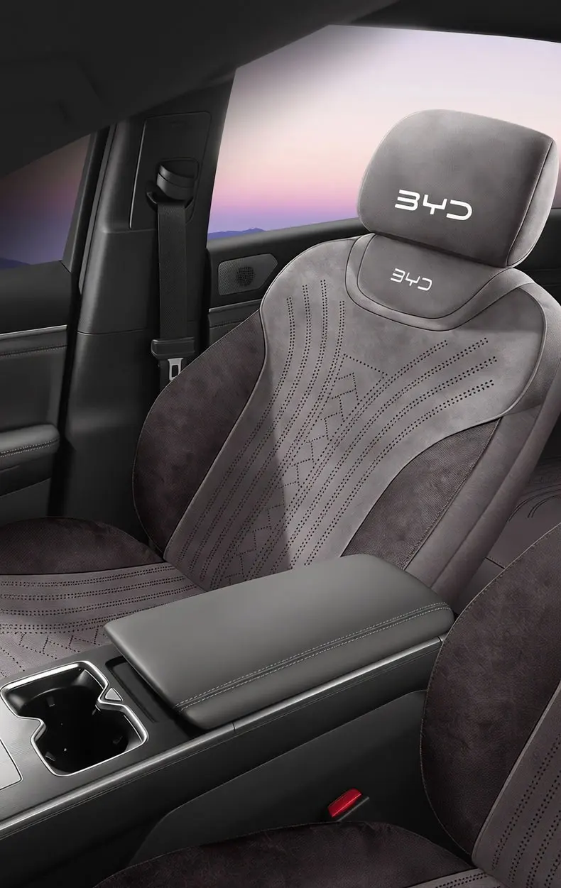 Left-Drive Car Seat Cover For BYD SONG Ultra EV 2026 Custom Fit Seat Cover Full Surrounded Seat Protection Cushion Auto