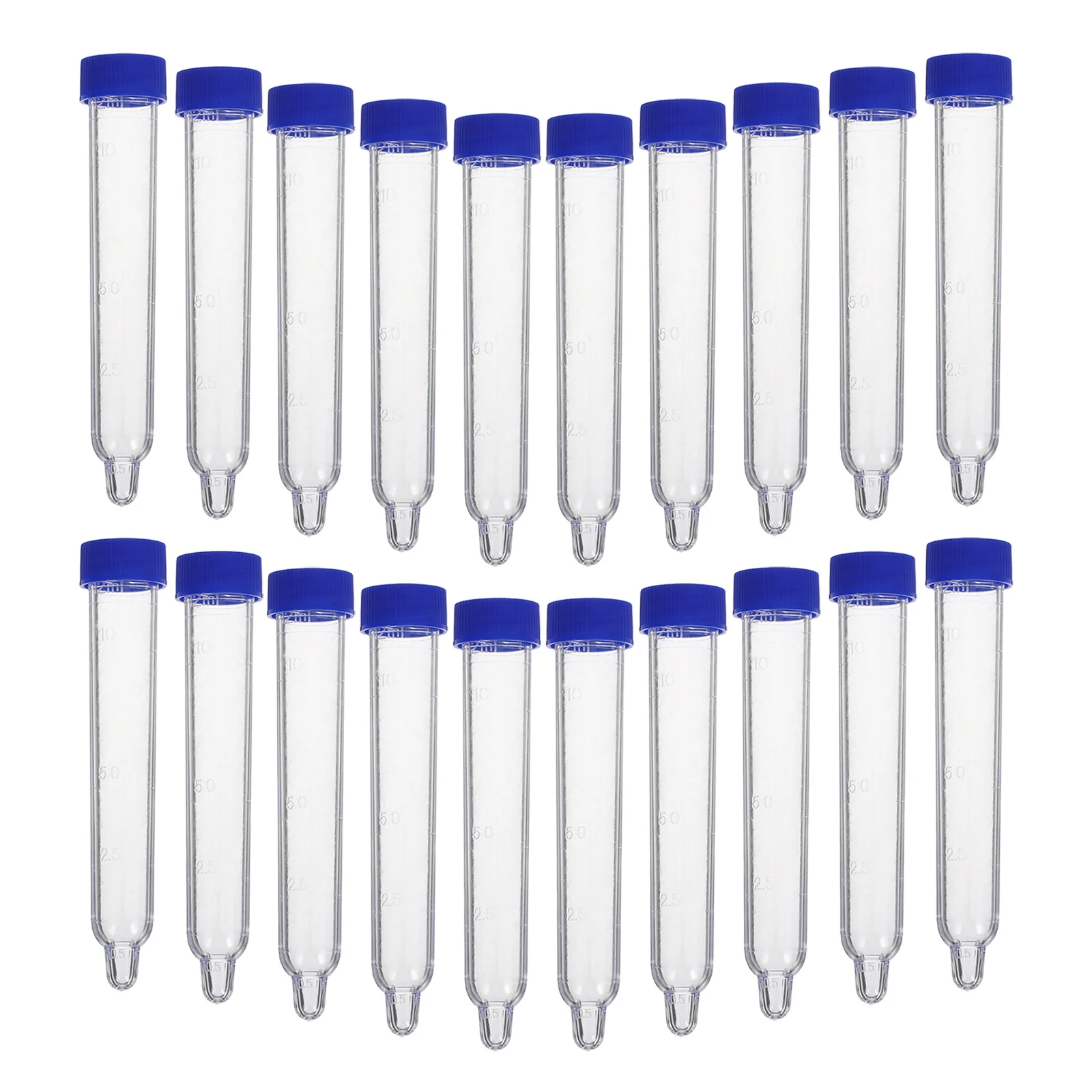 200 قطعة أنابيب اختبار البلاستيك الشفاف 12 مللي غطاء برغي تصميم تخرج علامات آمنة عينة الاحتواء أنابيب اختبار البلاستيك مع قبعات