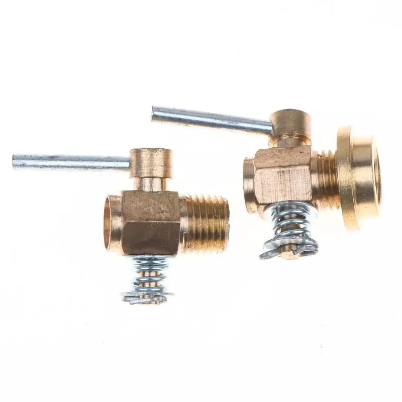 Car Radiator Drain Valve 1/4 Hand Lever Copper Water Tank Switch Nozzle Anti-leakage for Car DIY Repair Workshop Use