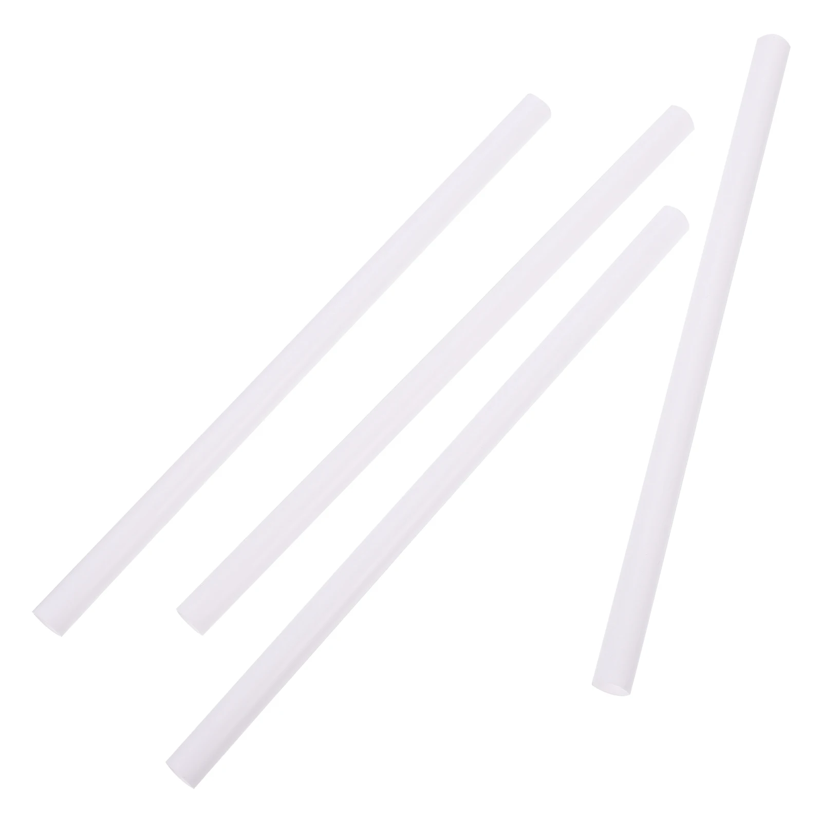 

24pcs Cake Straws Plastic Stacking Cake Straws Dowels for Tiered Cakes White Hardened Stacking Baking Kitchen Tools