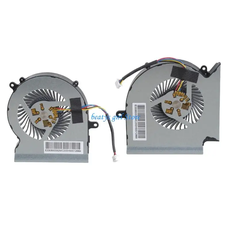 C7AB DC5V Laptops CPU GPU Cooling Fan Notebook Radiators for GE65 GL65 GP65 WE65 Leopard MS-16U1 MS-16U5 MS-16U7
