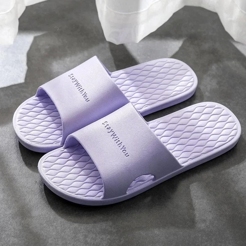 Summer Women Cloud Slippers Indoor Home Casual Soft Soled Flip Flops Bathroom Shower Anti Slip Flat Men Slides Sandals Shoes